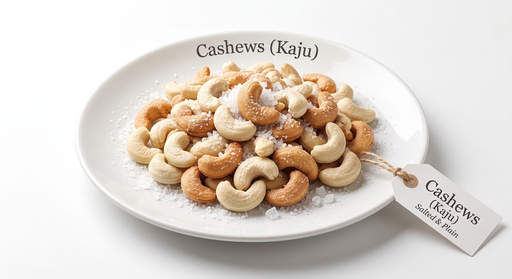 Cashews (Kaju (Salted & Plain)) (100g)