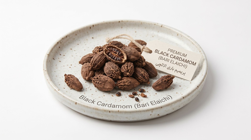 Black Cardamom (Bari Elaichi) (100g)